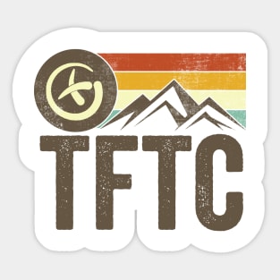 Geocaching TFTC Funny Geocacher Sticker